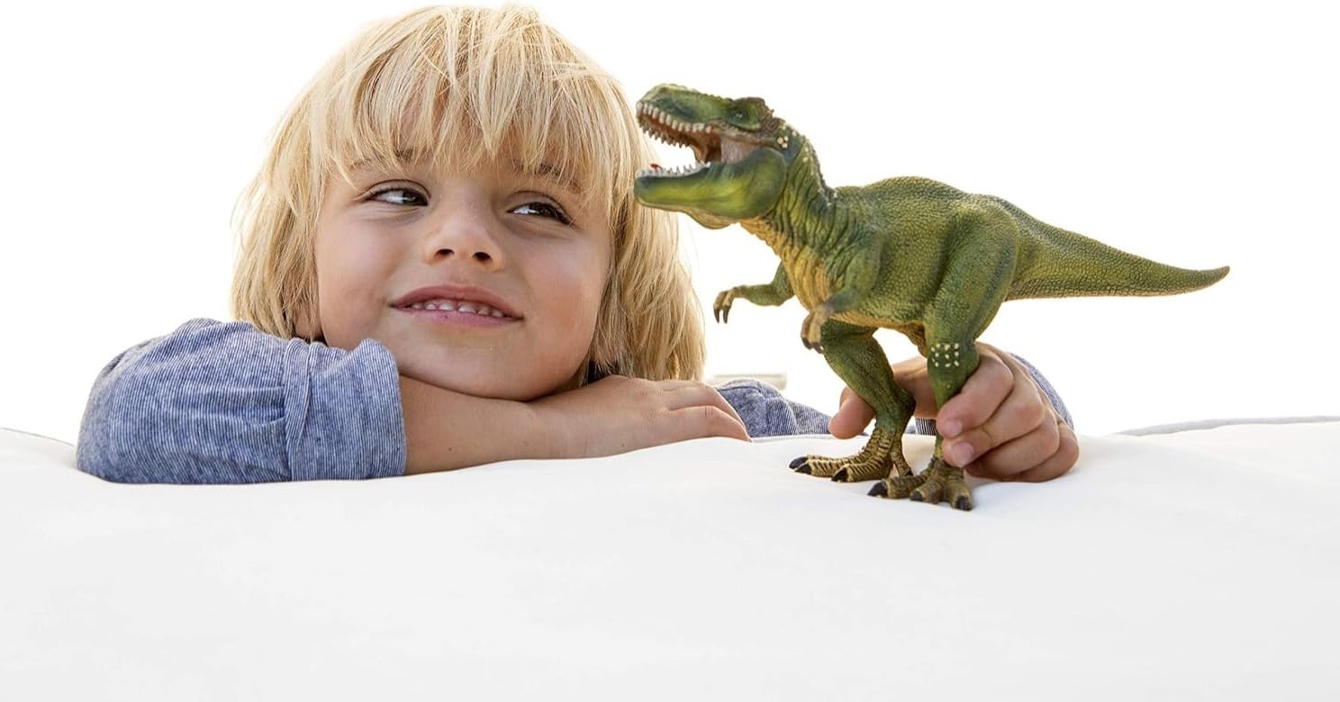 SCHLEICH Dinosaurs — Figurine Tyrannosaure Rex vert – Image 4