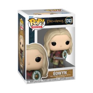 Funko Pop! Films : Le Seigneur des Anneaux - Battle Eowyn - 1 Chance sur 6 de recevoir la Variante Rare Chase - Les Styles Peuvent Varier - Jouets pour Enfants et Adultes - Fans de Films