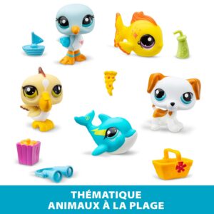 Alternative view of LITTLEST PET SHOP — Coffret Collector Plage 5 Figurines