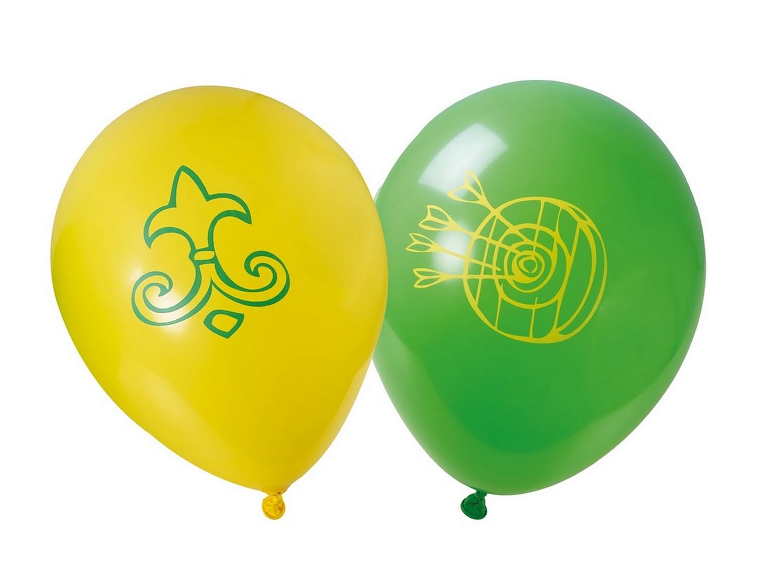 P'tit Clown - Accessoires Déco Robin des Bois™ - Licence Officielle - pour Décoration Anniversaire Enfant, Carnaval, Fêtes Costumées (Ballons - Ø 30 cm - Lot de 6)