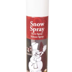 P'TIT CLOWN - Vaporisateur de Neige Artificielle - Snow Spray - Pour Décoration Noël, Christmas, Xmas - Idéal pour Différentes Surfaces Sapin, Couronnes de Portes, Fenêtres, Bois, Papier - 150 ml