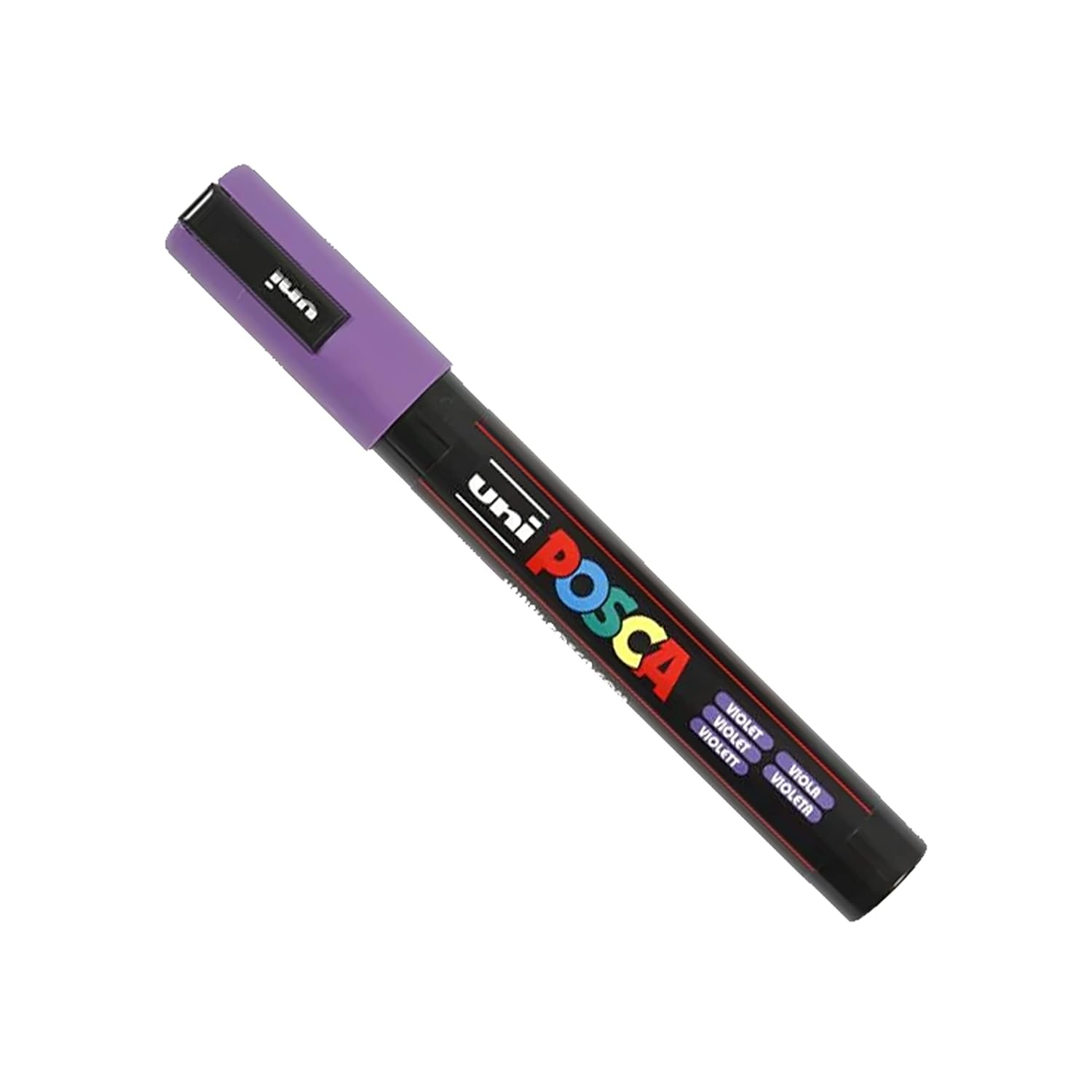 Lot de 33 marqueurs de couleur PC-5M dans des tubes en plastique transparent - Posca – Image 3