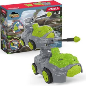 Schleich 42670 Crashmobile de Pierre avec Mini Creature, dès 7 Ans, ELDRADOR Creatures - Coffret, 17 pièces