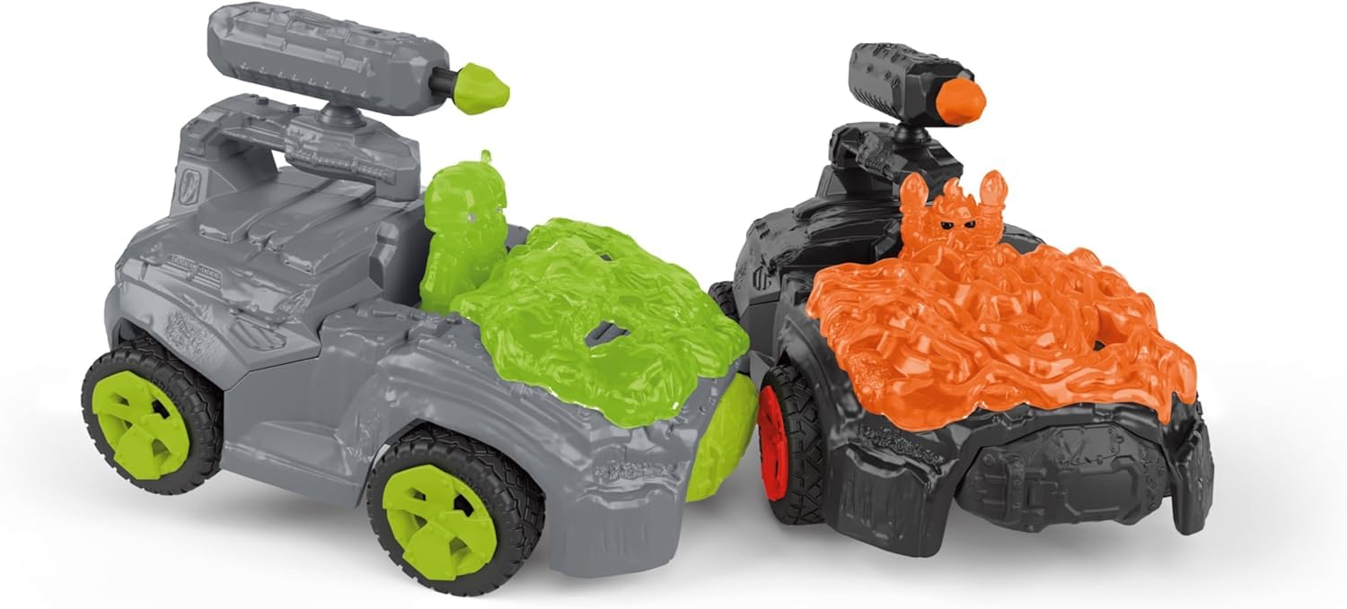 SCHLEICH Eldrador Creatures — Crashmobile de Pierre 17 pièces – Image 2