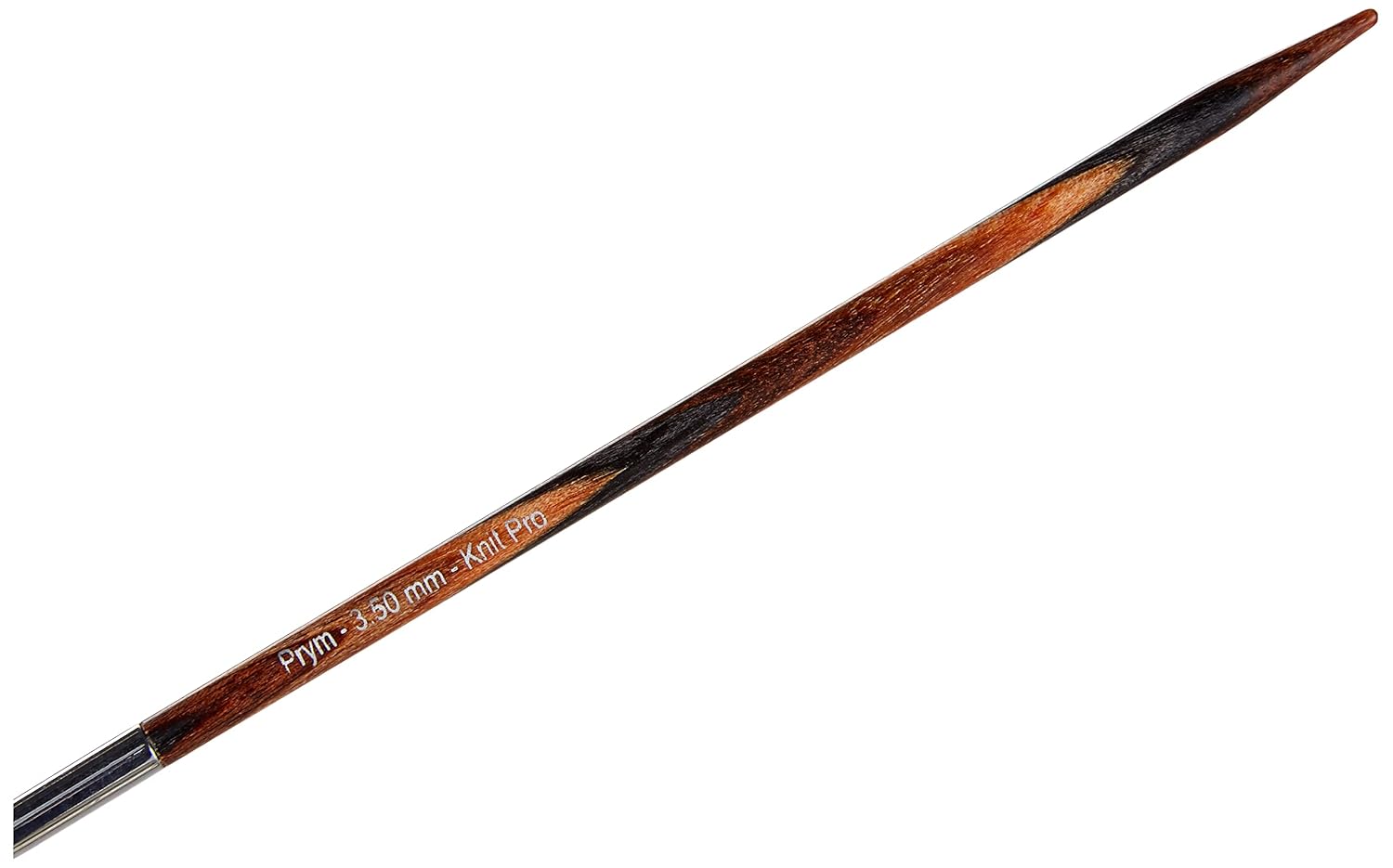 Prym 223323/2 x 13 x 1 cm Brown Wood Knitting Needle Tip – Image 3