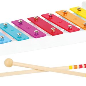 small foot 11117 Xylophone « Sound » en bois, certifié 100% FSC®, instrument de musique pour enfants, avec notes