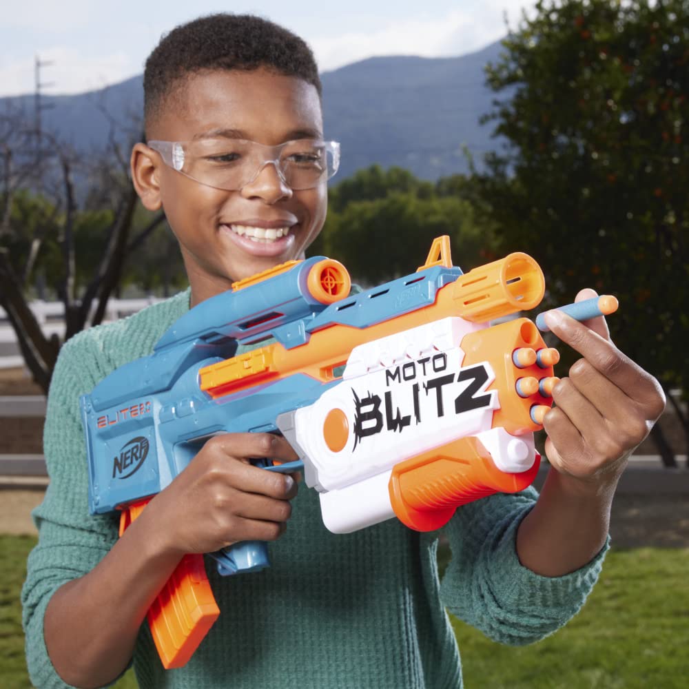 NERF Elite 2.0 Motoblitz — Blaster 2 modes 22 fléchettes – Image 3