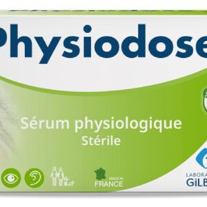PHYSIODOSE — Sérum physiologique végétal 40 unidoses 5 ml