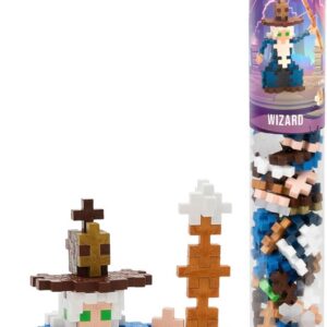 PLUS PLUS - 100 Briques de Construction avec Tube de Rangement - Tube Sorcier - 100 Pièces - Jeu de Construction Enfant Dès 5 Ans - Jouet Éducatif et Ludique pour Fille et Garçon - PP4306