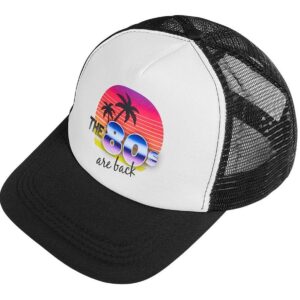 W WIDMANN MILANO Party Fashion - Basecap 80er, Couvre-chef, Mardi gras, Carnaval, Fête à thème