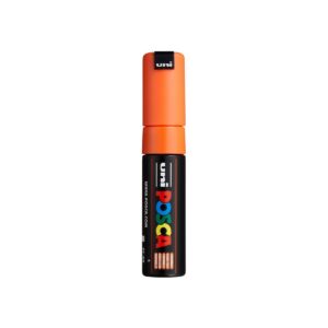 UNI-BALL POSCA PC-8K — Marqueur peinture orange foncé