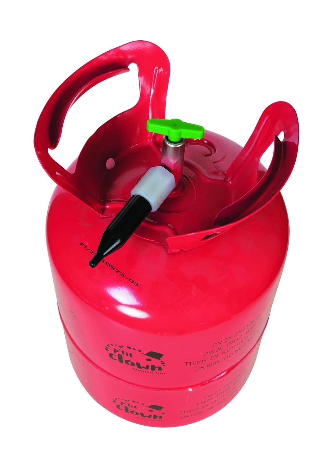P'TIT CLOWN — Bouteille d’Hélium Jetable pour 30 Ballons – Image 2
