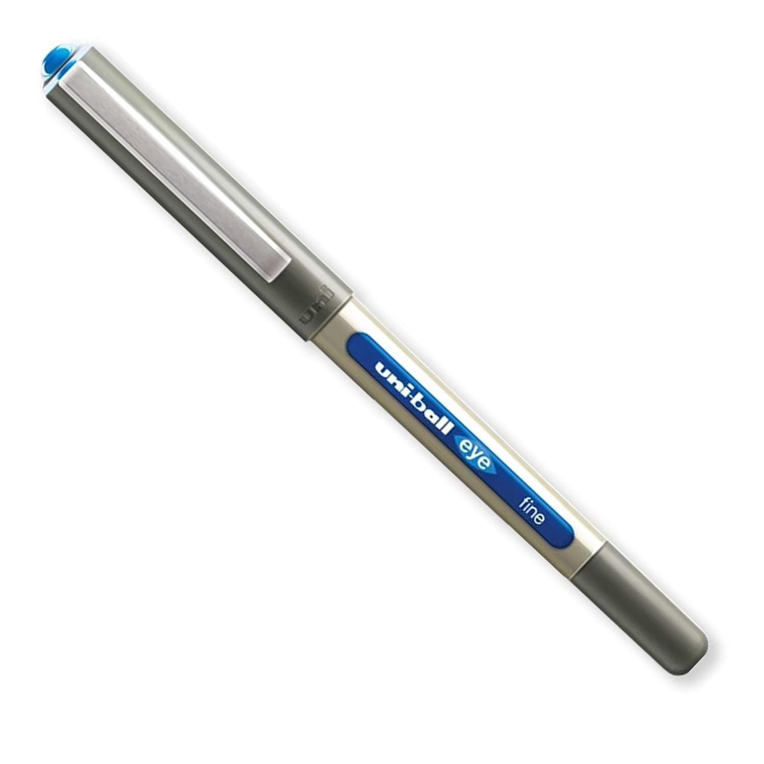 uni-ball EYE UB-157 Lot de 6 stylos roller Pointe 0,7 mm Bleu clair – Image 2