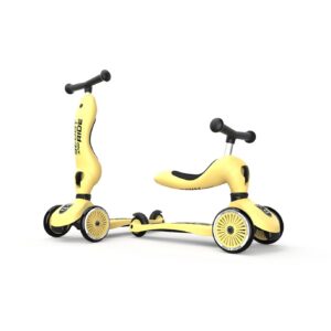 Alternative view of SCOOT & RIDE Highwaykick 1 — Trottinette Enfant Citron