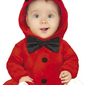 Fiestas Guirca Costume de Pyjama Diable Petit Costume de Diable Enfant pour Halloween