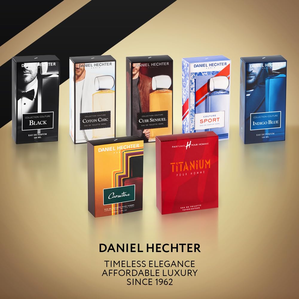 DANIEL HECHTER — Eau de Toilette Homme Caractère 50 ml – Image 6