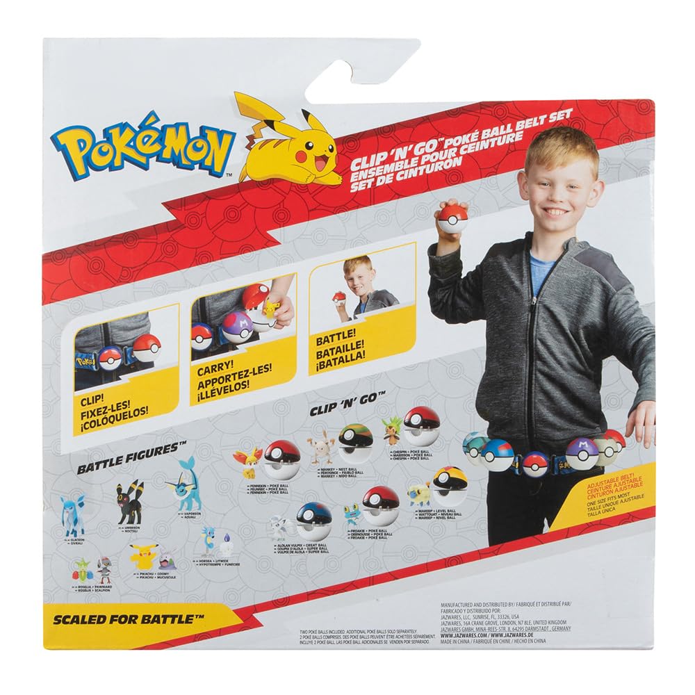 BANDAI Pokémon Clip 'N' Go — Ceinture avec Carapuce 5 cm – Image 7