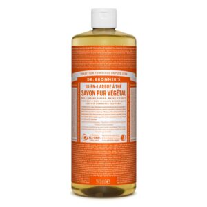 Dr Bronner's 944ml Arbre a thé 18-en-1 - savon pur végétal