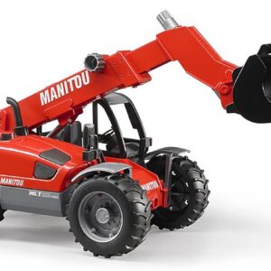 bruder 02125 - Manitou Teleskoplader MLT 633 - 1:16 Véhicules, Véhicule de chantier, Machine de construction, Chariot élévateur, Chargeuse sur pneus, Jouet