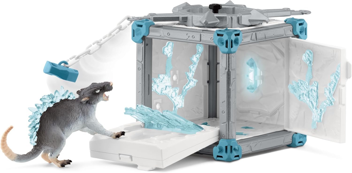 SCHLEICH ELDRADOR CREATURES — Coffret BattleCave Rat de Glace – Image 6