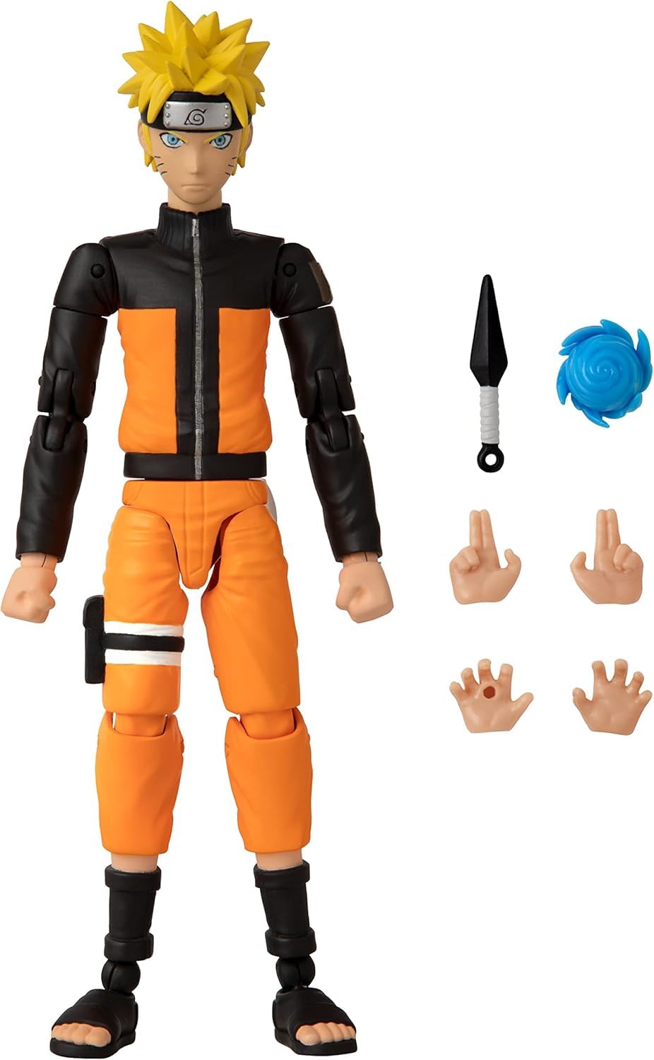 BANDAI Anime Heroes — Figurine Naruto Uzumaki 17 cm – Image 4