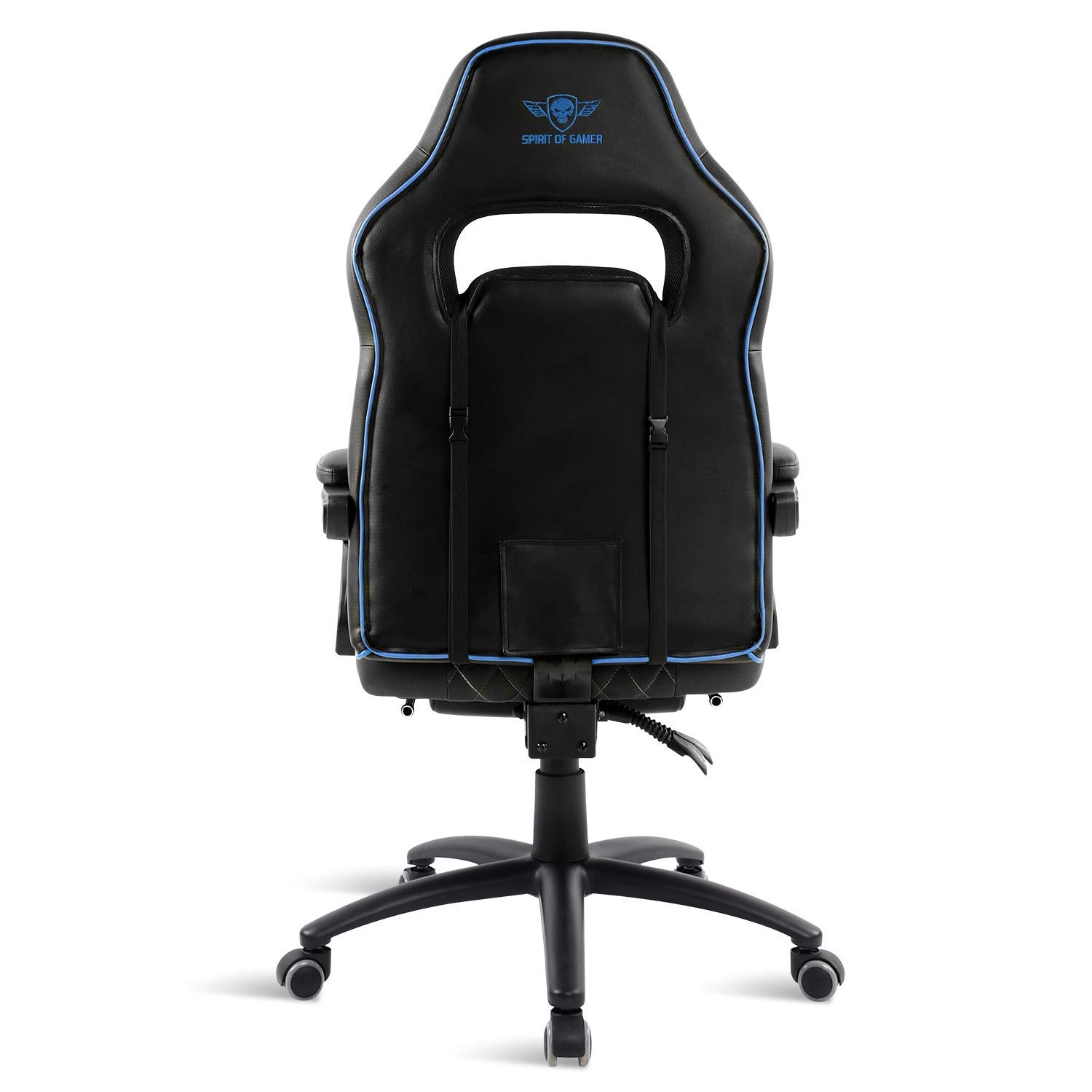 SPIRIT OF GAMER Mustang Series — Chaise gaming bleue inclinable – Image 5