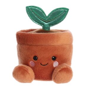 Aurora, 33793, Palm Pals Terra Pot de Fleur, Peluche, Marron, 13cm