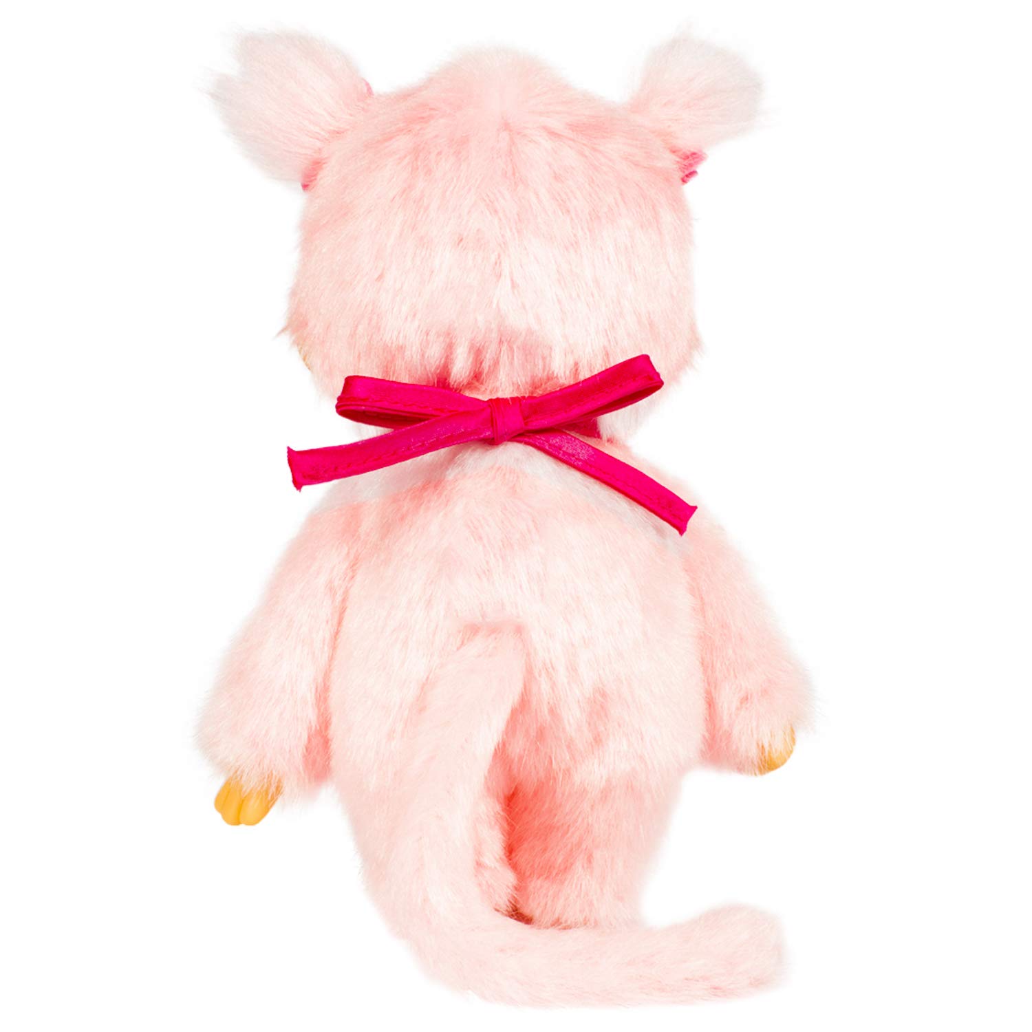 BANDAI Monchhichi — Peluche Pinky Sakura Rose 20 cm – Image 3