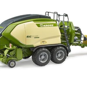 bruder 02033 - Krone Big Pack 1290HDP VC avec 2 balles cubiques - 1:16 Agriculture, presse à balles, ferme, travaux des champs, accessoires pour tracteurs, remorque, paille, presse à foin