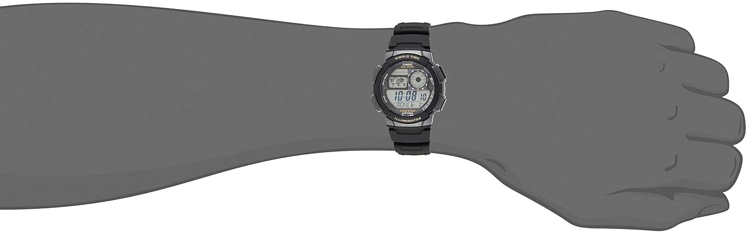 CASIO AE-1000W-1AVEF — Montre Numérique Quartz Unisexe – Image 3