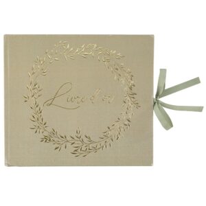 Artifetes Arty Fetes Factory - Livre d'or Carton 68P Jolis BRINS 22X19CM Sauge