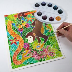 Alternative view of SENTOSPHÈRE AQUARELLUM AMAZONE — Kit Peinture Aquarellable