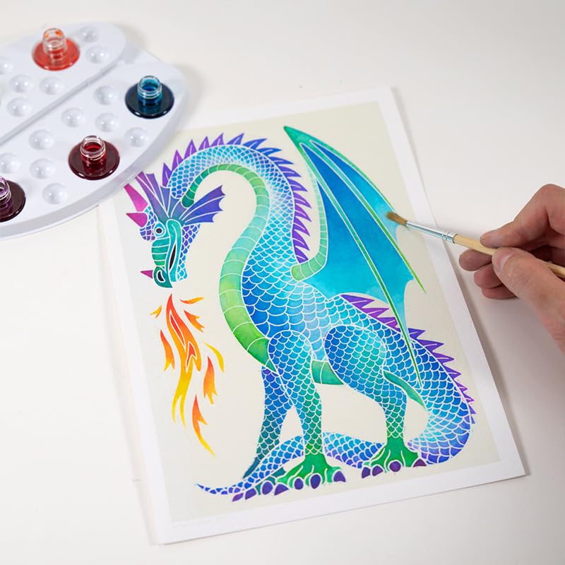 SENTOSPHÈRE AQUARELLUM JUNIOR — Kit Peinture Dragons – Image 3