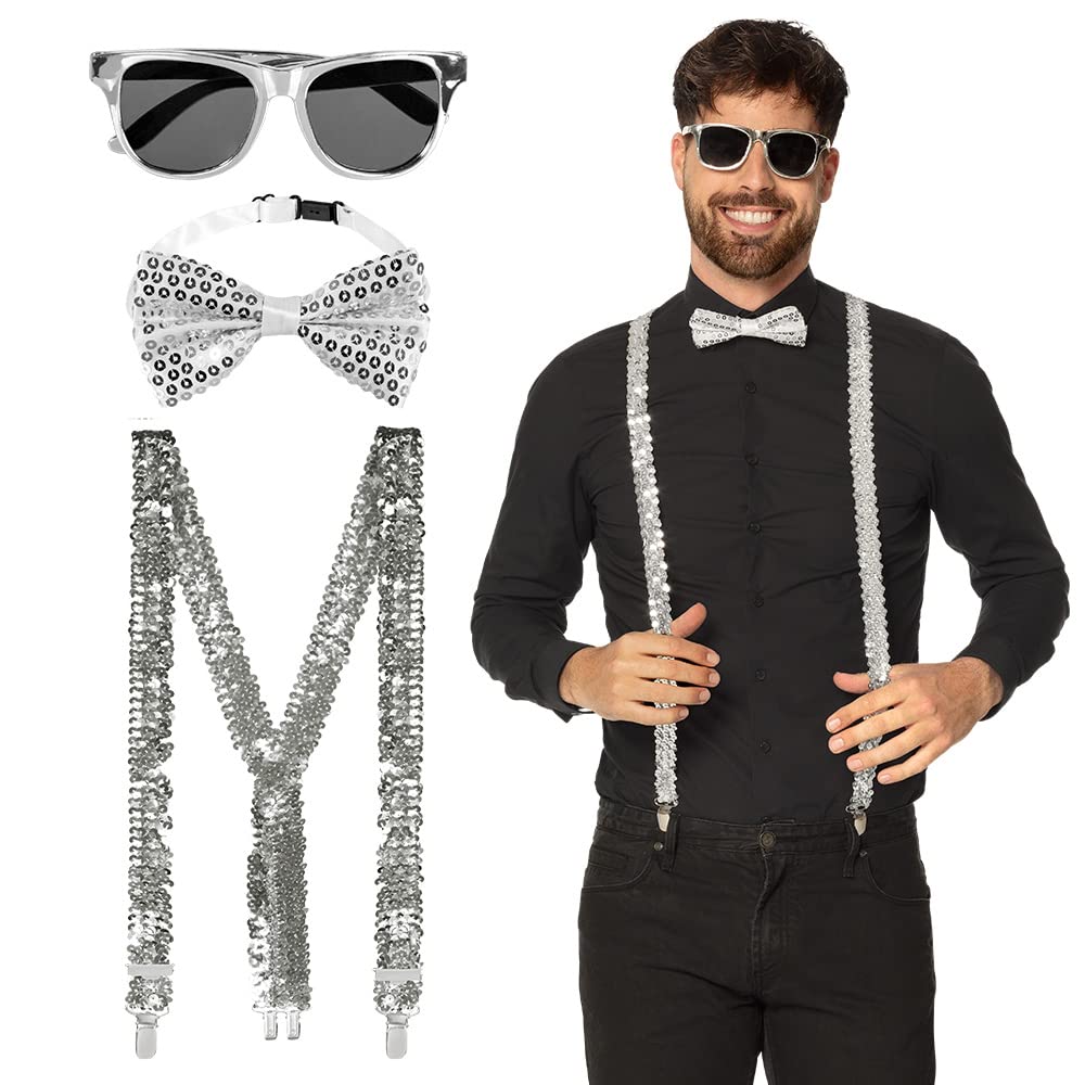 BOLAND — Set de 3 Accessoires de Fête Argentés – Image 2