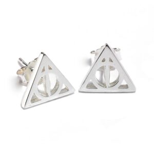 THE CARAT SHOP — Boucles d’oreilles puces Deathly Hallows argent 925