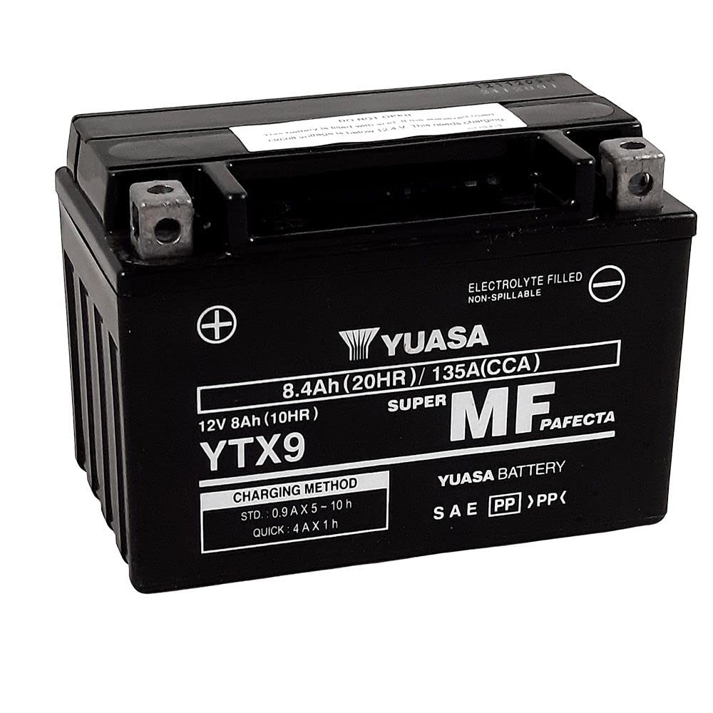 YUASA YTX9 — Batterie SLA 12V 8Ah – Image 2