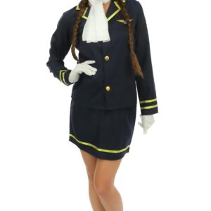 P'TIT CLOWN - 23831 - Costume hôtesse de l'air - adulte femme - L/XL