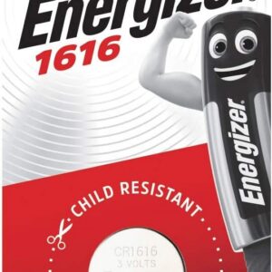 Energizer Blister de 1 Pile Lithium calculatrices/Photo CR1616