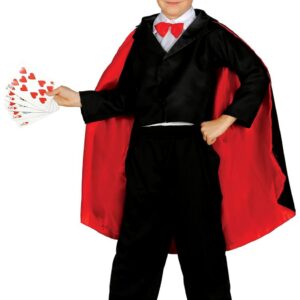 Fiestas GUiRCA Déguisement Magicien Costume Enfant Garçon Taille Taille 7-9 ans