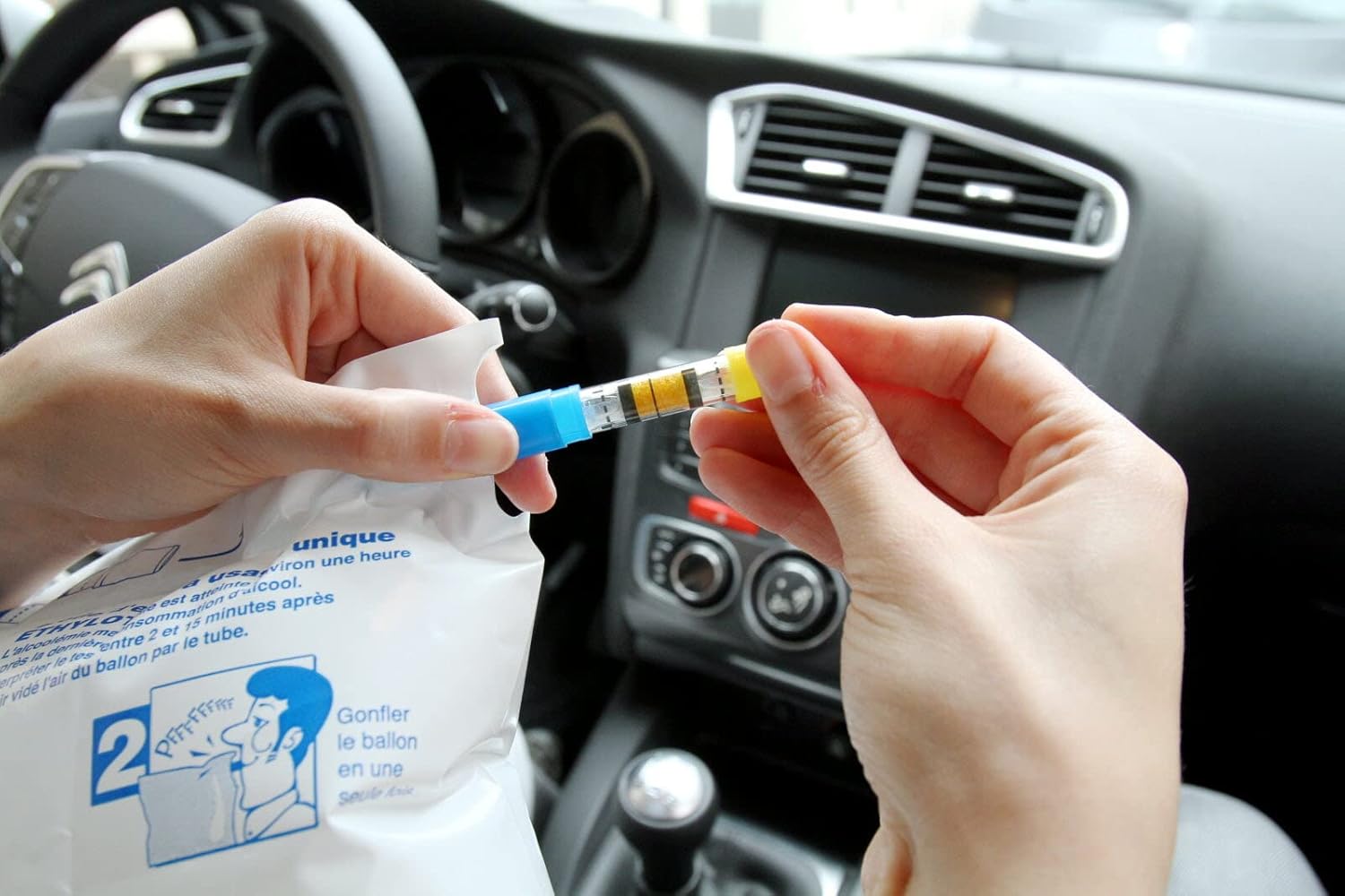 Le Pro du Médical - Lot de 20 Ethylotests jetables - Le Ballon - 0,5g/l - Norme NF – Image 4