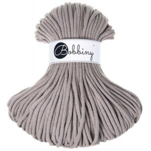 Bobbiny Corde Macramé Tressée Premium 5mm (Pearl) 100m