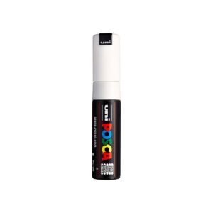 POSCA — Marqueur peinture blanc pointe ogive 4,5 à 5,5 mm