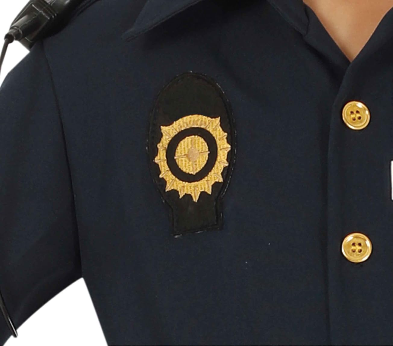 FIESTAS GUIRCA — Déguisement de policier garçon 5/6 ans – Image 3