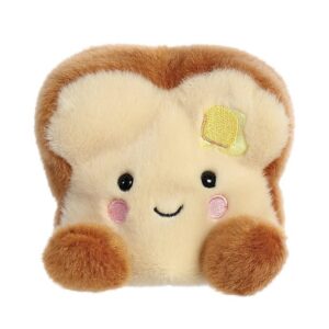 Aurora, 33574, Palm Pals Buttery Toast,13cm,Peluche éco-Responsable,Marron