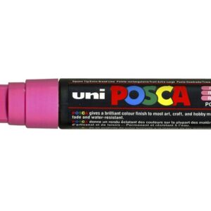 UNI-BALL Marqueur Pte rectangulaire extra-large POSCA PC17K 15mm Rose