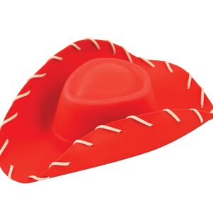 Chapeau de Cowboy pour adulte Rouge en EVA de Toy Story Déguisement Accessoire