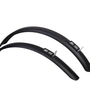 Zéfal Trail Teen 60 Ensemble de Garde-Boue Mixte, Noir, 60 mm