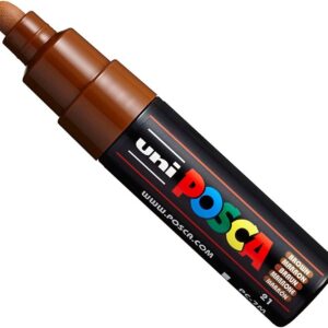 Uni POSCA PC-7M Paint Marker - marqueur – Large Pointe 4,5-5,5 mm – 15 couleurs