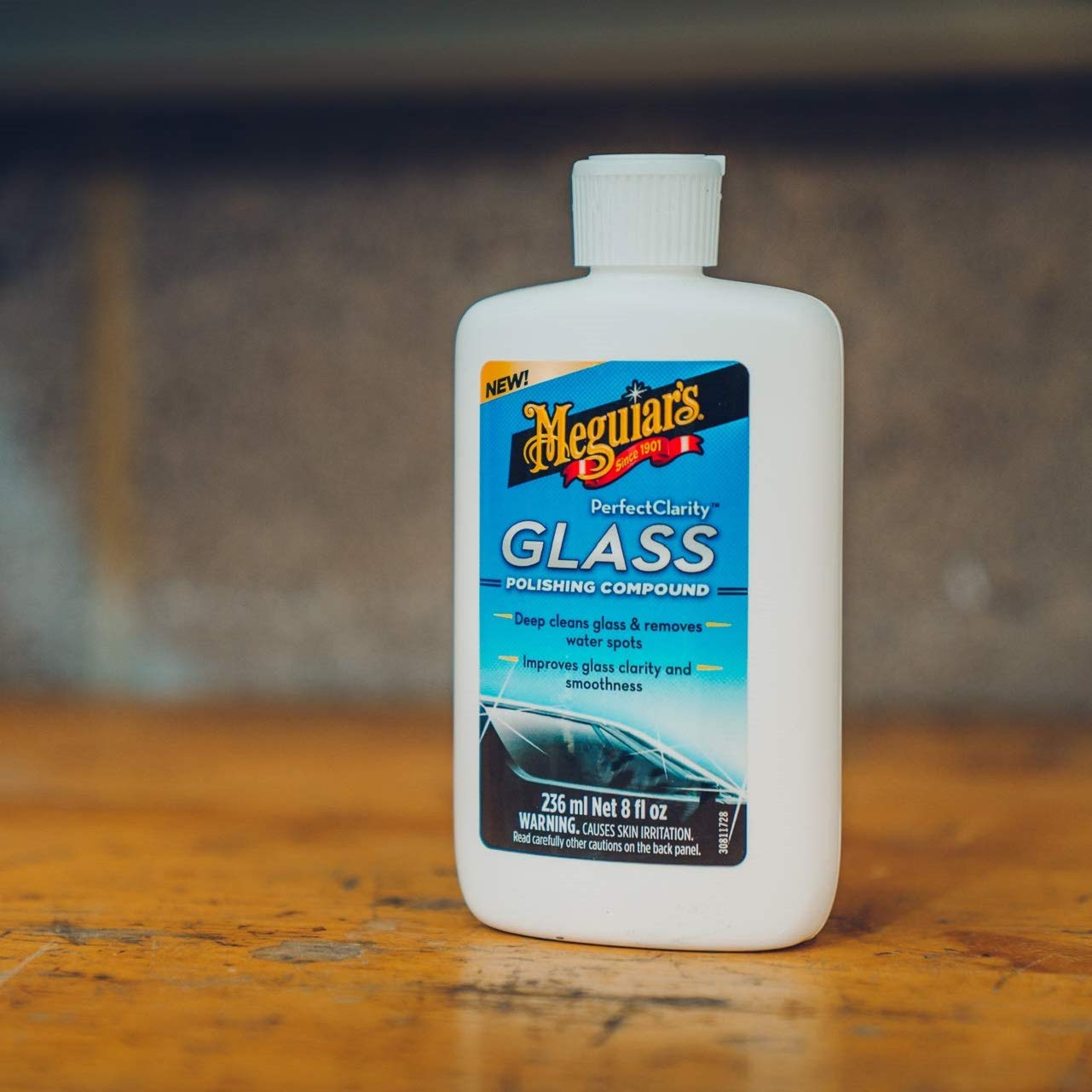Meguiar's G8408EU Polish Vitres et Pare-Brise - 236ml - Restaure la Transparence des Vitres Marquées par Le Sel et Les UV – Image 5