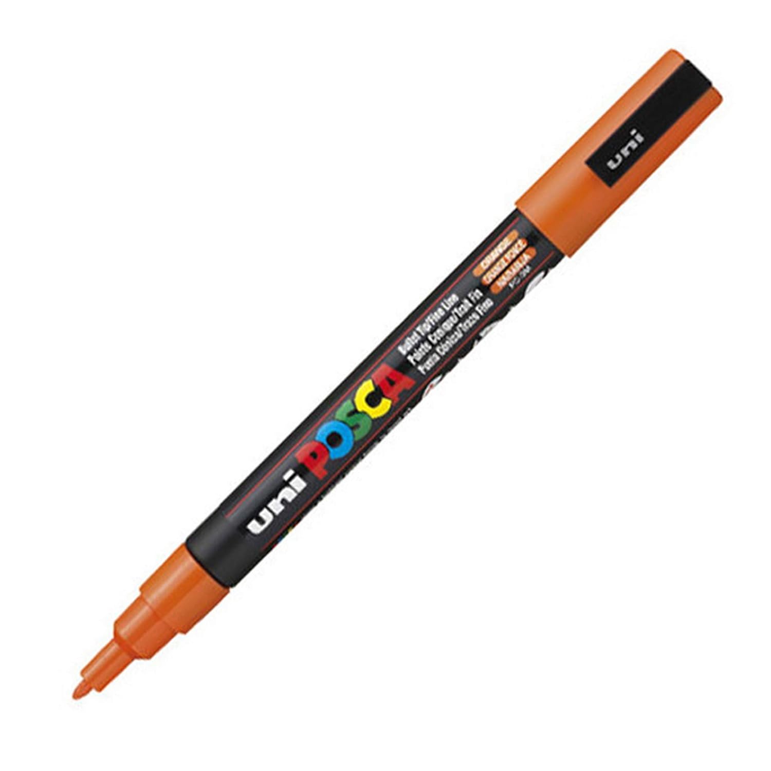 UNI-BALL POSCA PC3M — Marqueur pointe fine jaune – Image 4